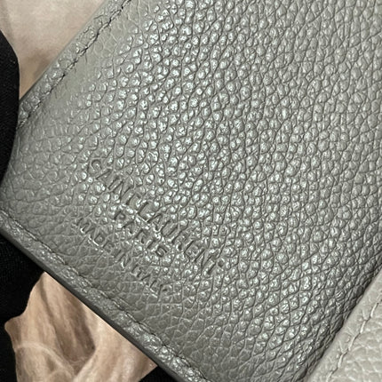 Preloved Authentic Yves Saint Laurent Trifold Compact Wallet