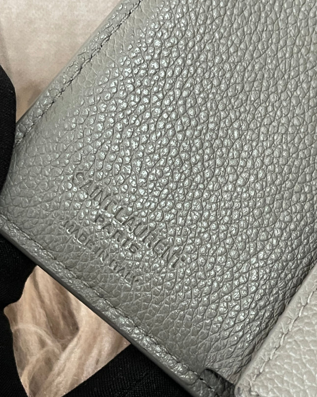 Preloved Authentic Yves Saint Laurent Trifold Compact Wallet