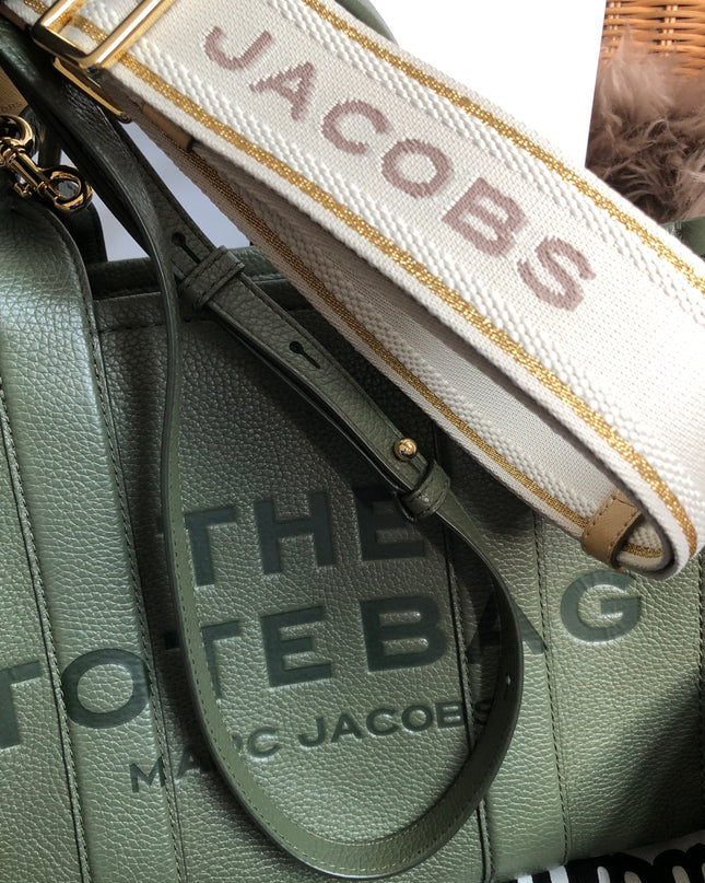 Preloved Marc Jacobs the medium leather tote bag in Green