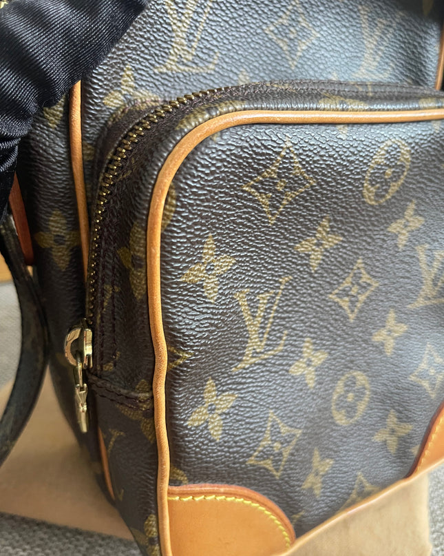 Preloved Authentic LV Amazon Crossbody Bag Monogram Canvas