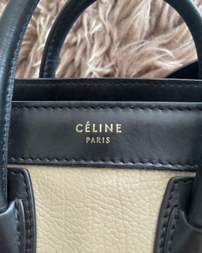 Preloved Authentic Céline Nano Luggage Bag + Louis Vuitton Monogram Wallet Authenticated Bundle