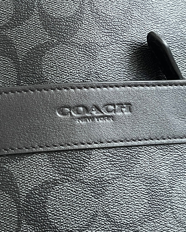 Preloved Authentic Coach Charter Crossbody Sling Bag in Signature Canvas