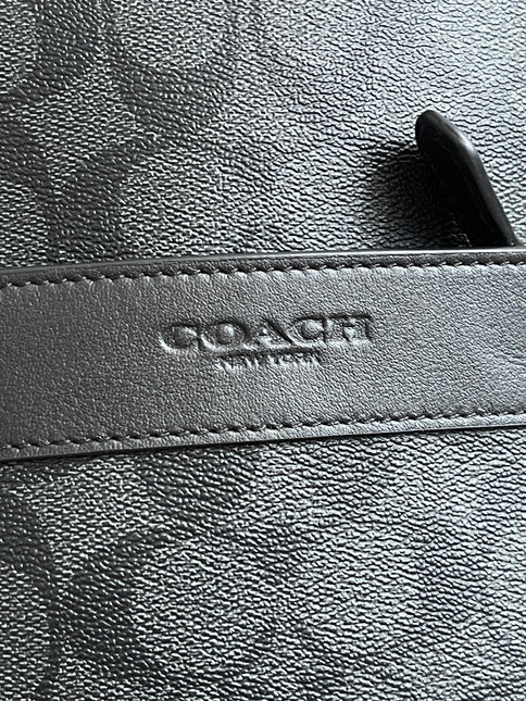 Preloved Authentic Coach Charter Crossbody Sling Bag in Signature Canvas