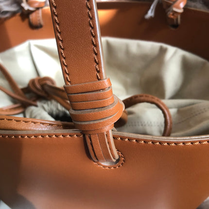 Preloved SEE BY CHLOÉ Cecilia Fringed Leather Bucket Bag