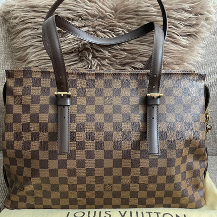 Preloved Authentic Louis Vuitton Chelsea Tote GM Damier Ebene