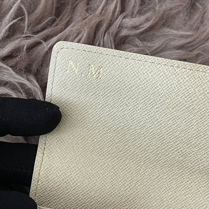 Preloved Authentic Rank B- Louis Vuitton Sarah wallet in the Damier Azur