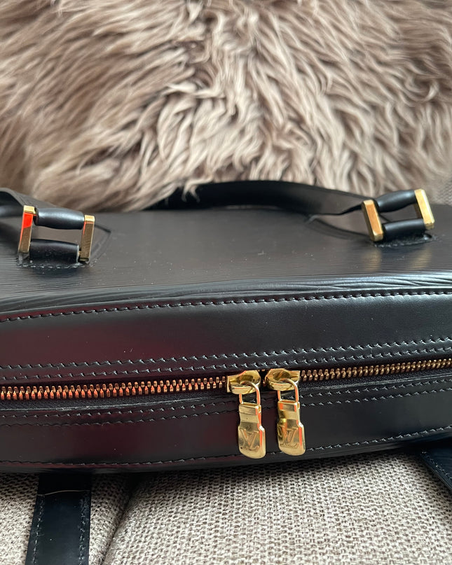 Preloved Authentic Louis Vuitton Epi Leather Sablon Shoulder Bag – Black