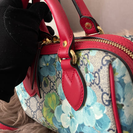 Preloved Authentic Gucci GG Blooms Mini Boston Bag