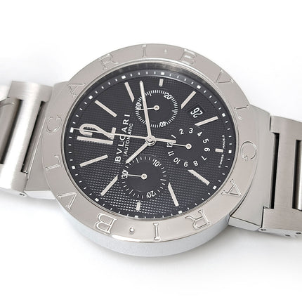 Preloved Authentic Bvlgari Bvlgari Bvlgari Chronograph BB42SSCH Automatic Stainless Steel Men's