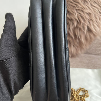 Preloved Authentic Gucci GG Marmont Mini Chain Bag – Black