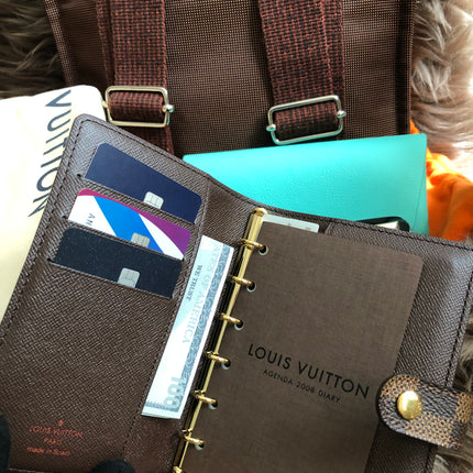 Preloved Louis Vuitton Agenda PM cover