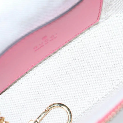 Preloved Authentic GUCCI GG Matelasse Mini Top Handle Shoulder Bag in Pink Leather