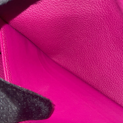 Preloved Authentic Louis Vuitton Monogram Empreinte Sarah Wallet – Fuchsia