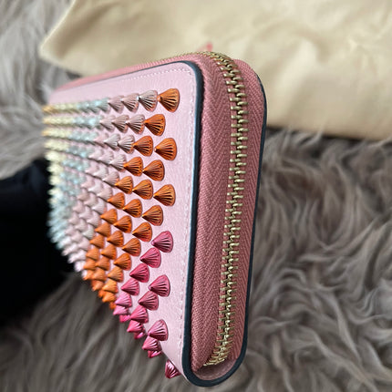 Preloved Authentic Christian Louboutin Panettone zip-around long wallet