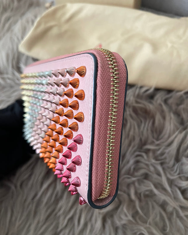Preloved Authentic Christian Louboutin Panettone zip-around long wallet