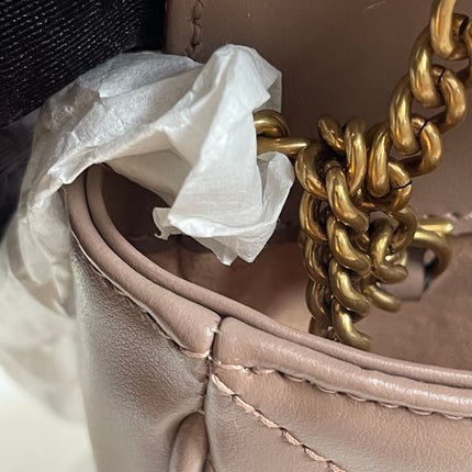 Preloved Authentic Gucci Mini GG Marmont Shoulder Bag in Matelassé Chevron Leather — Brand New
