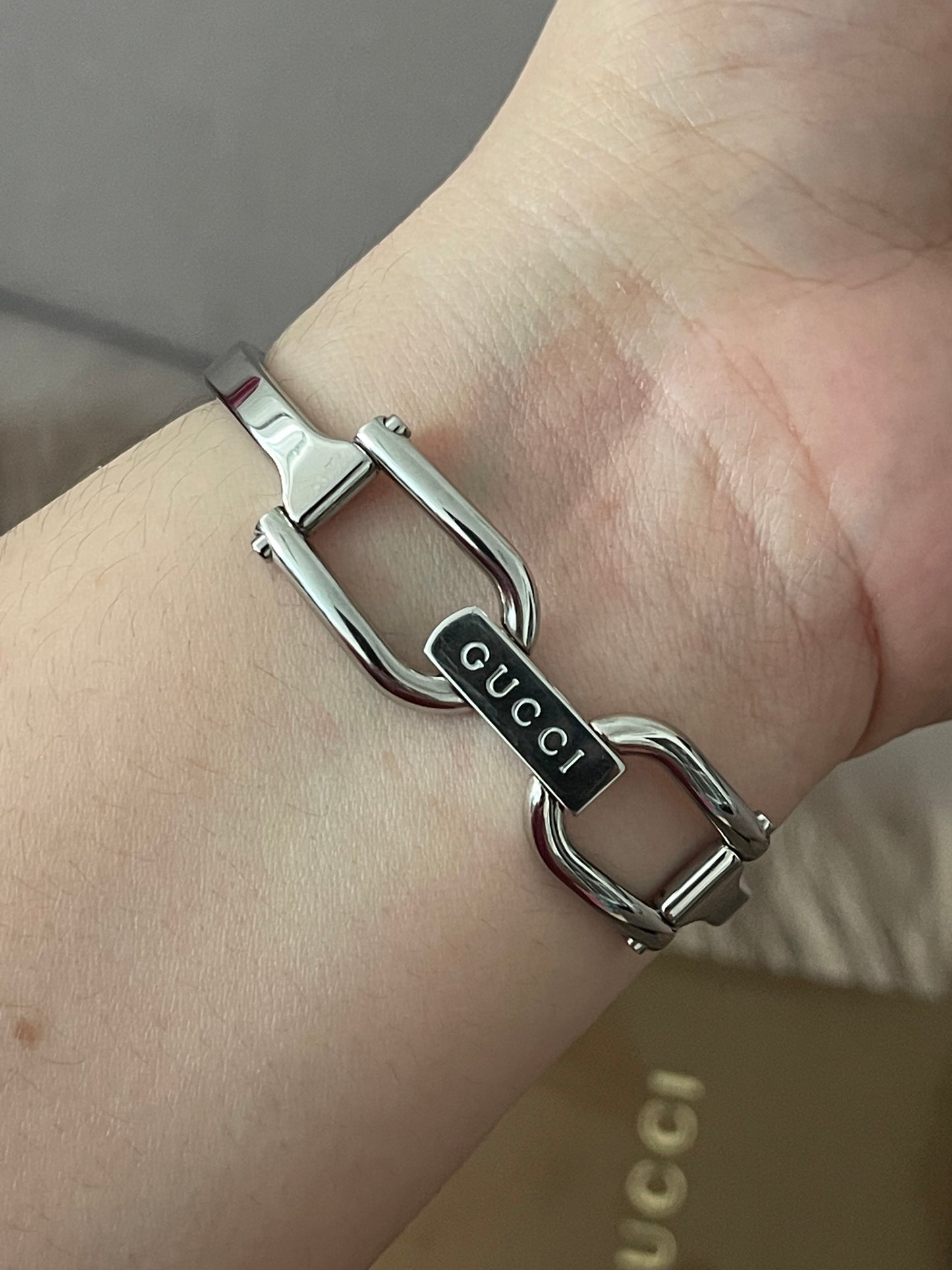 Authentic Preloved Gucci Bangle Watch