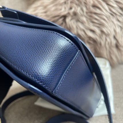 Preloved Authentic Furla Metropolis Small Shoulder Bag Navy Blue