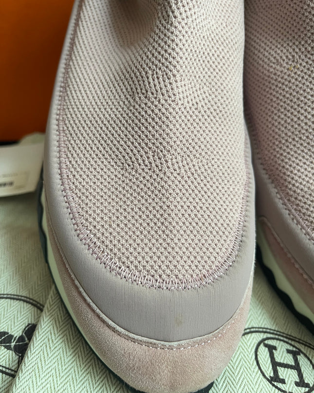 Preloved Authentic Hermes Brides de Gala Sneaker Rose Pink EU 37.5