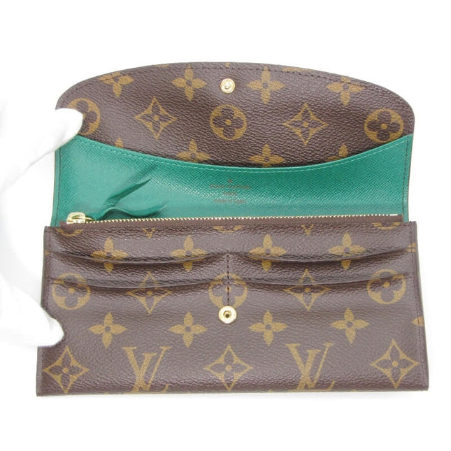 Preloved Authentic Louis vuitton Monogram Portefeuille Emily long wallet