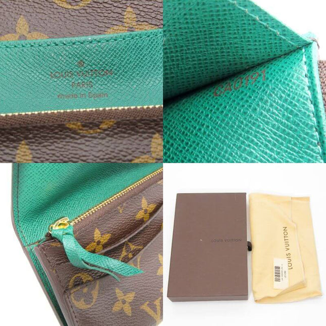 Preloved Authentic Louis vuitton Monogram Portefeuille Emily long wallet
