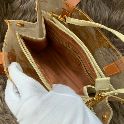 Alviero Prima Classe Small Clear Tote Bag