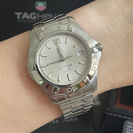 Preloved Authentic TAG Heuer Aquaracer WAF2111