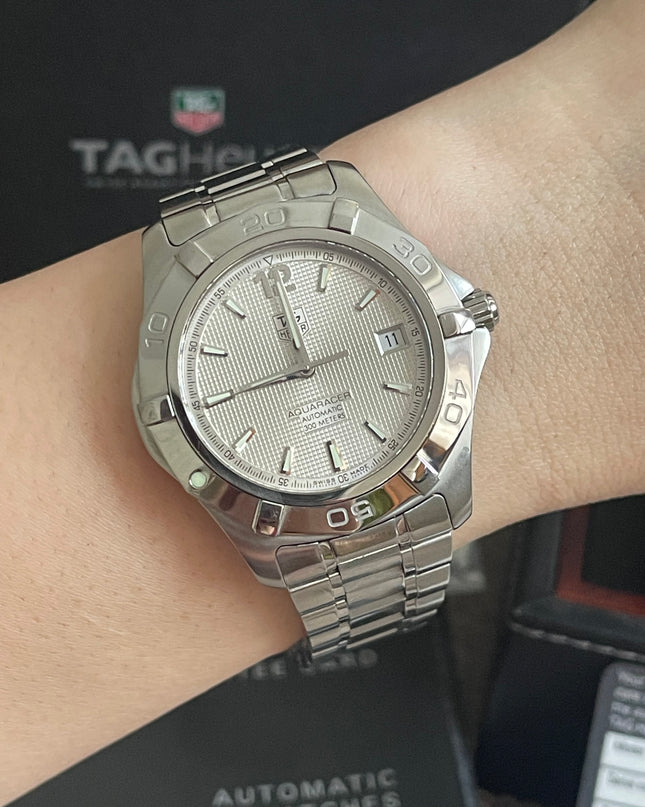 Preloved Authentic TAG Heuer Aquaracer WAF2111