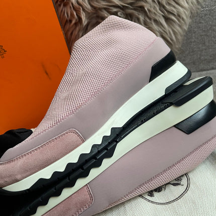 Preloved Authentic Hermes Brides de Gala Sneaker Rose Pink EU 37.5