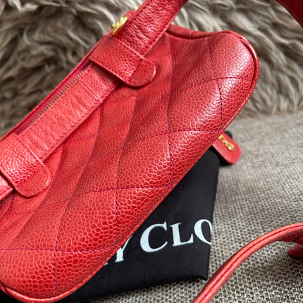 Preloved Authentic Chanel Vintage Quilted Waist Bag