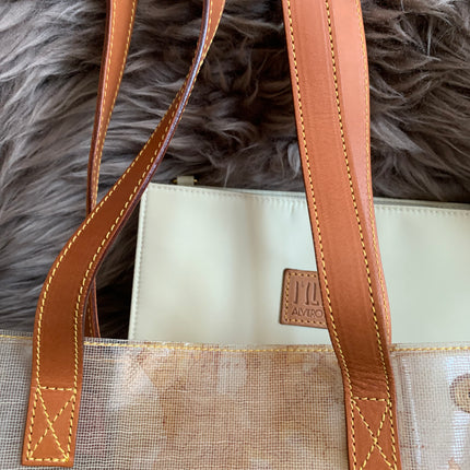 Alviero Prima Classe Small Clear Tote Bag
