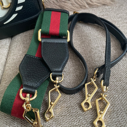 Preloved Authentic Gucci x Adidas Horsebit 1955 Mini Bag