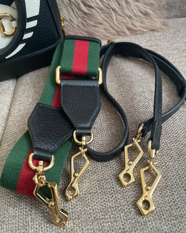 Preloved Authentic Gucci x Adidas Horsebit 1955 Mini Bag