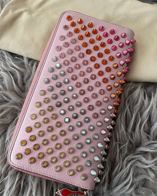 Preloved Authentic Christian Louboutin Panettone zip-around long wallet