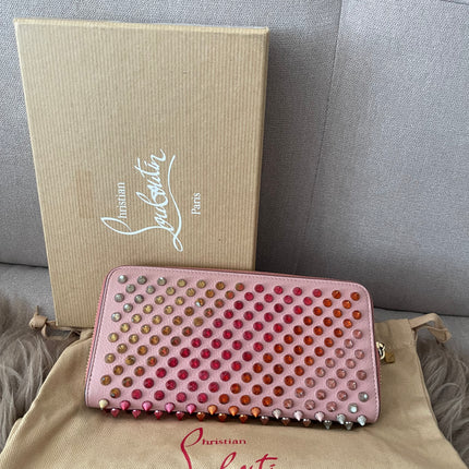 Preloved Authentic Christian Louboutin Panettone zip-around long wallet