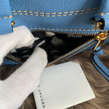 Marc Jacobs Mini Cruiser Satchel Bag in Coastal Blue