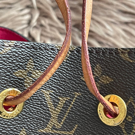 Preloved Authentic Louis Vuitton NéoNoé BB — Monogram Love Lock (Limited Edition)
