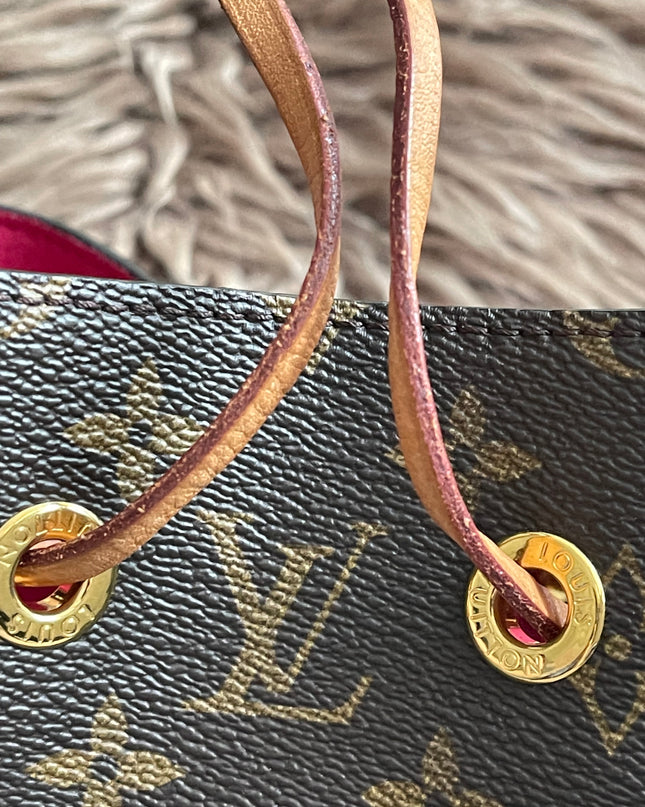 Preloved Authentic Louis Vuitton NéoNoé BB — Monogram Love Lock (Limited Edition)