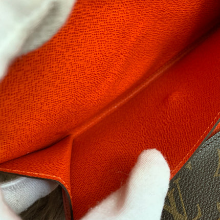 Louis Vuitton Monogram Orange Marie-Lou Wallet