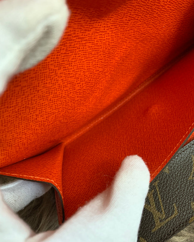 Louis Vuitton Monogram Orange Marie-Lou Wallet