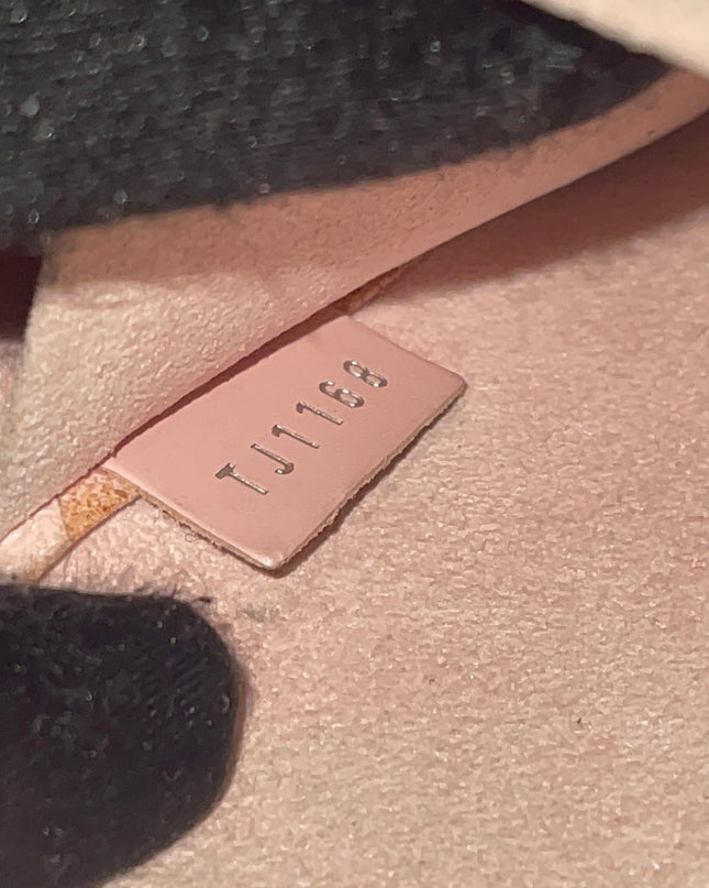 Preloved Authentic Louis Vuitton Felicie Pochette Epi Leather Rose Ballerine