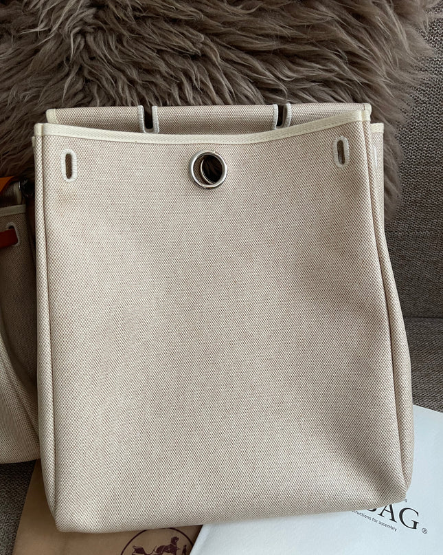 Preloved Authentic Hermes Herbag Zip