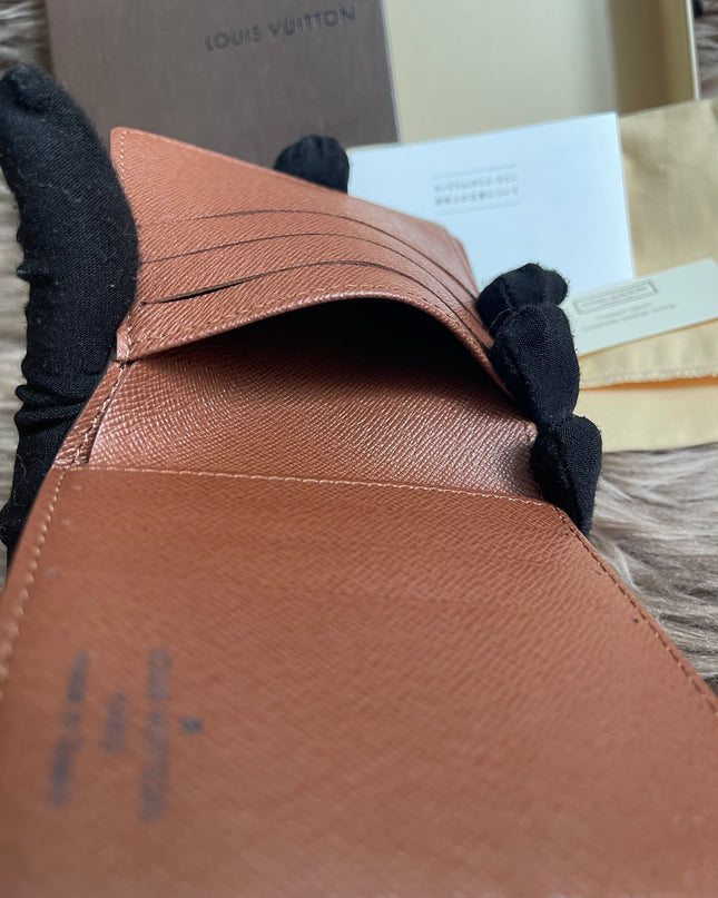 Preloved Louis Vuitton Monogram Porte Billets Credit Wallet