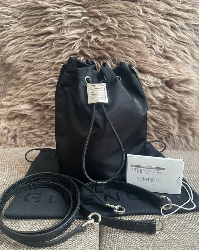 Preloved Authentic Givenchy 4G Nylon Bucket Bag