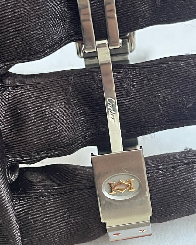 Preloved Authentic Cartier Santos Octagon — Two-Tone Steel & 18k Gold