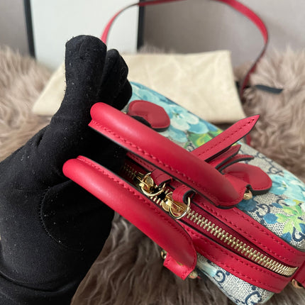 Preloved Authentic Gucci GG Blooms Mini Boston Bag