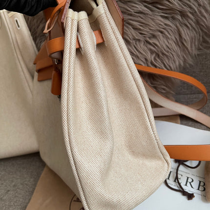 Preloved Authentic Hermes Herbag Zip