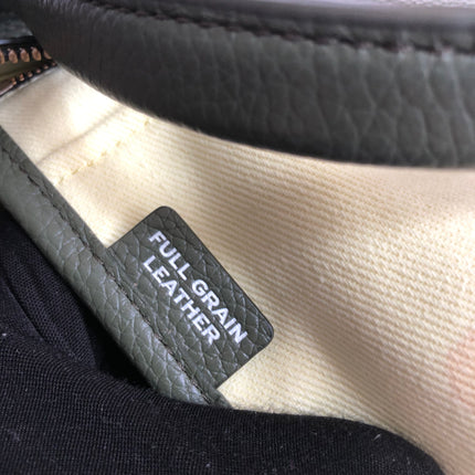 Preloved Marc Jacobs the medium leather tote bag in Green