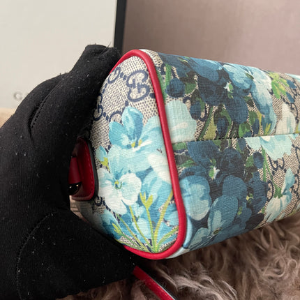 Preloved Authentic Gucci GG Blooms Mini Boston Bag