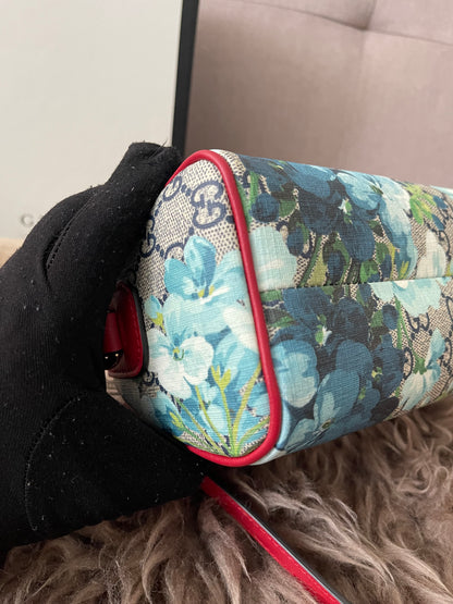 Preloved Authentic Gucci GG Blooms Mini Boston Bag